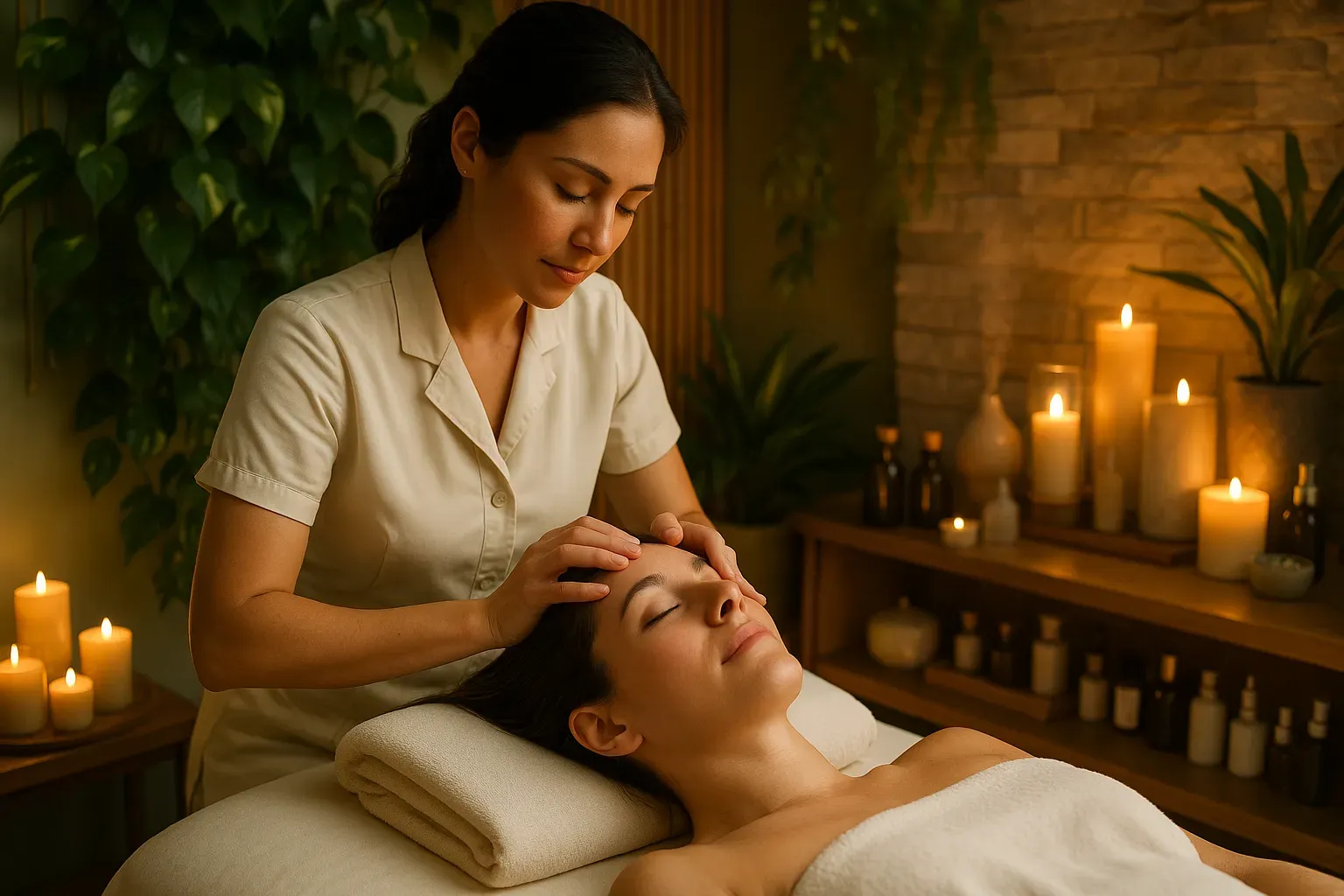 Masaje Craneal con Facial